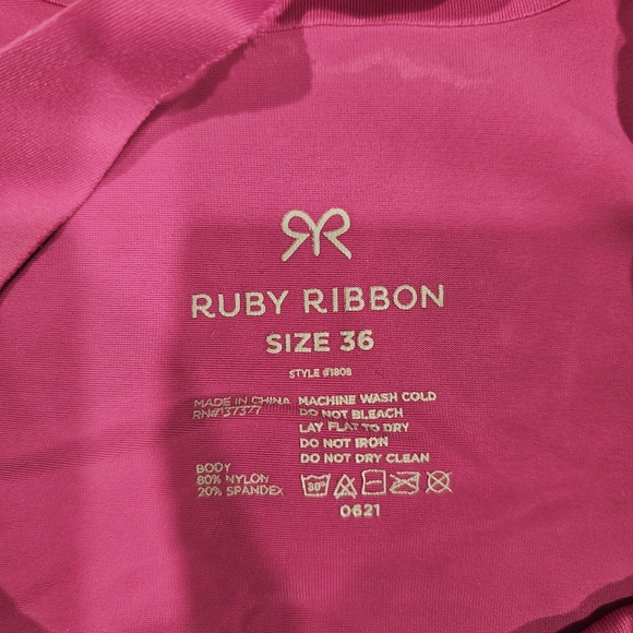 Ruby Ribbon Second Skin Cami - Picture 2 of 4